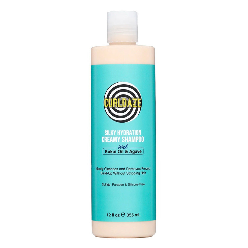 Curldaze Hydrates Hair Gently Cleanses Creamy Shampoo 12Oz (355ml)